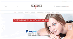 Desktop Screenshot of bodysano.de