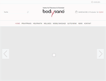 Tablet Screenshot of bodysano.de